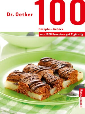 cover image of 100 Rezepte--Gebäck